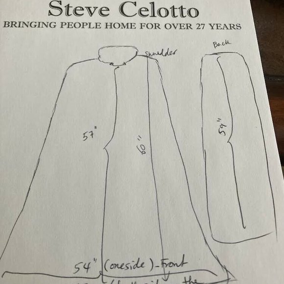 Rare vintage ESCADA COUTURE velvet overcoat cape with mink fur collar - Picture 4 of 4